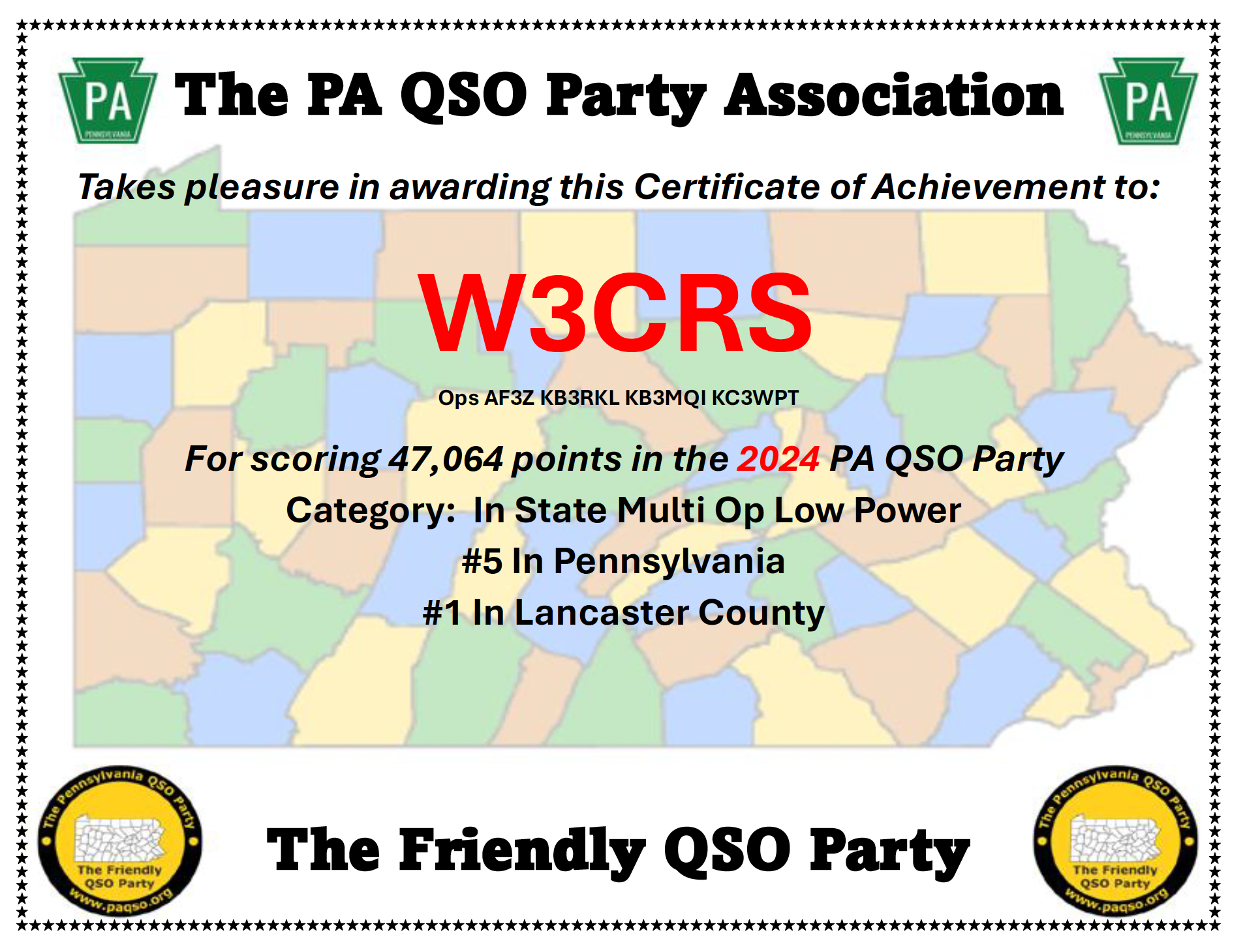 CRS PA 2024